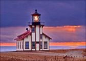 Stormy Night Pt. Cabrillo Light