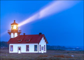 Foggy Night at Pt. Cabrillo Light Station