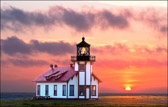 Sunset at Pt. Vabrillo Light