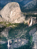 Liberty Cap Over Nevada & Vernal Falls